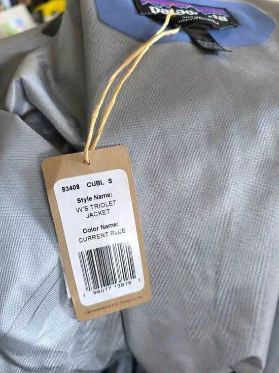 Patagonia Women’s Triolet Jacket Current Blue Size S - Picture 16 of 16